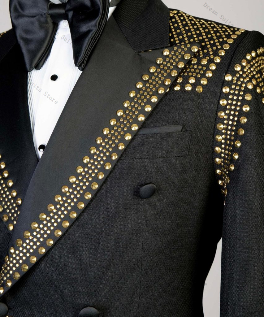 Men Suit Set 2 Piece Blazer+Pa - Men Formal Wear With Coat 评论和价格