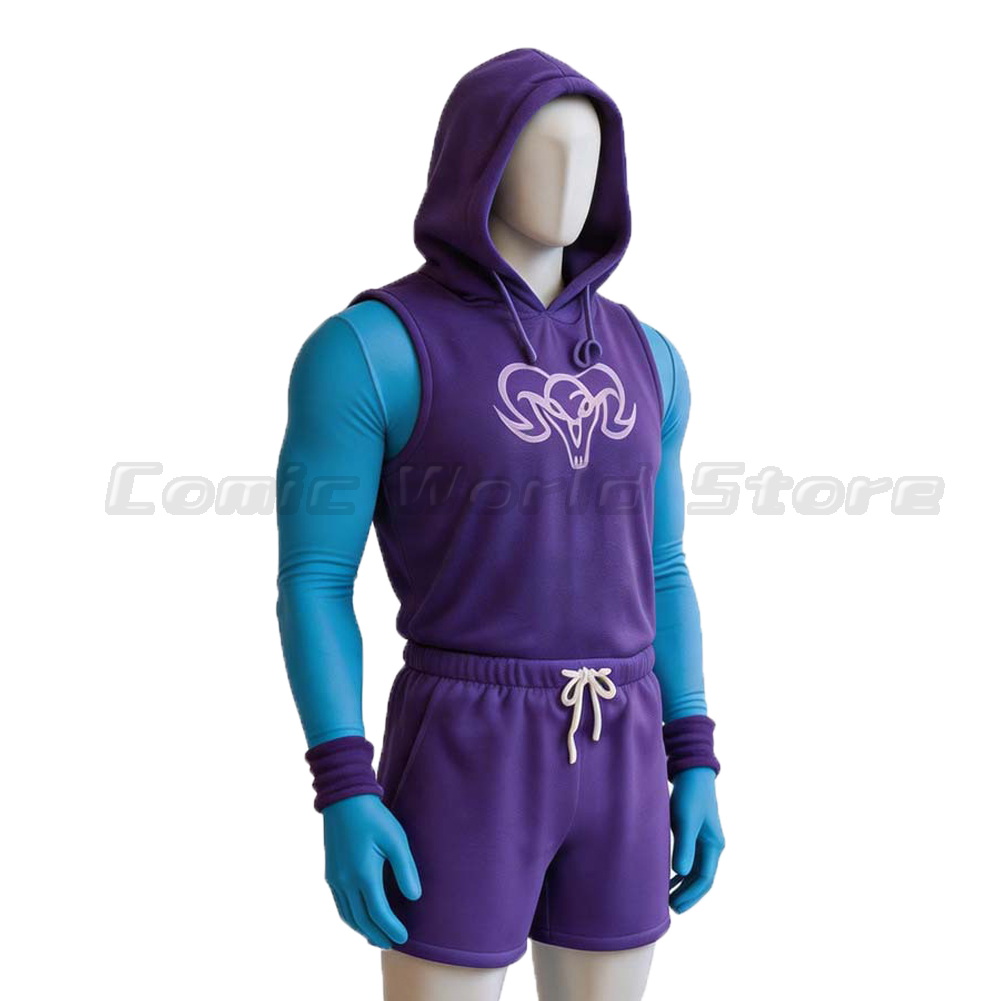 He Man Gym Bro Skeletor Cospla - Men Formal Wear Set 评论和价格