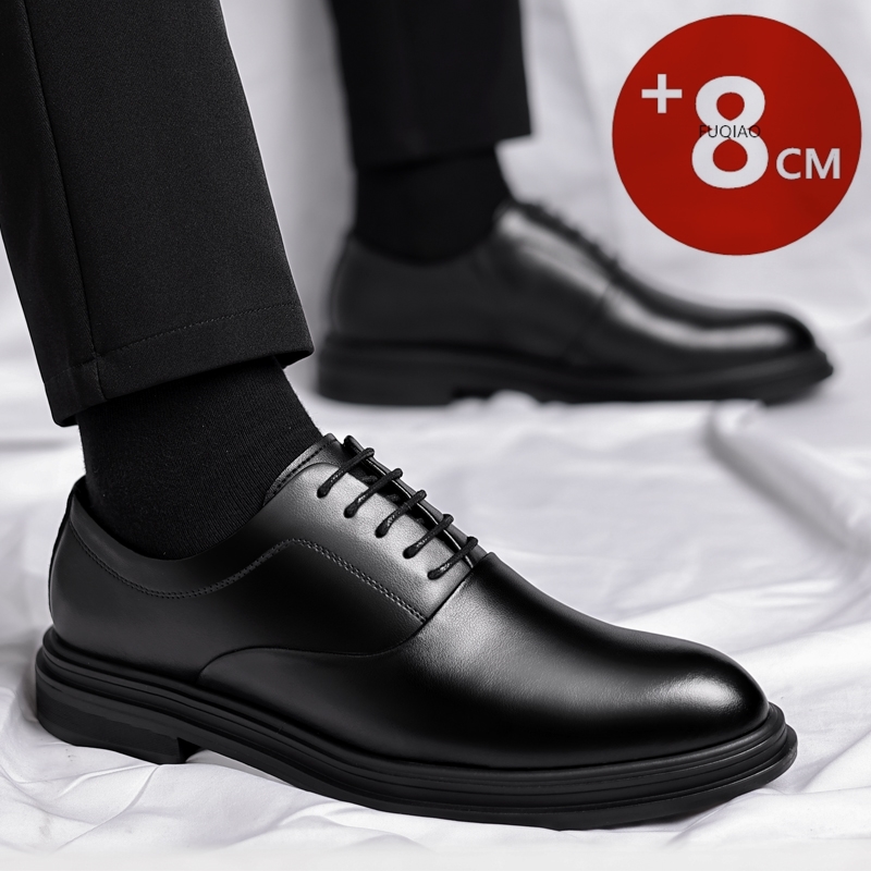 Men 6CM 8CM Height Increasing  - Men'S Formal Wear Slippers 评论和价格