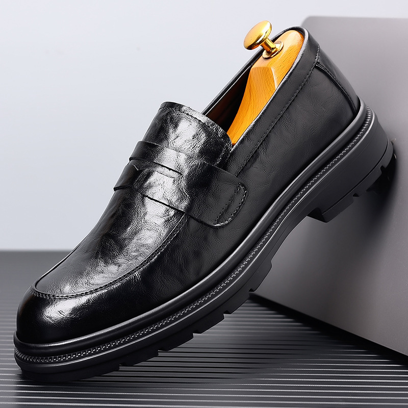 Men's leather shoes for casual - Men Formal Wear Dress 评论和价格