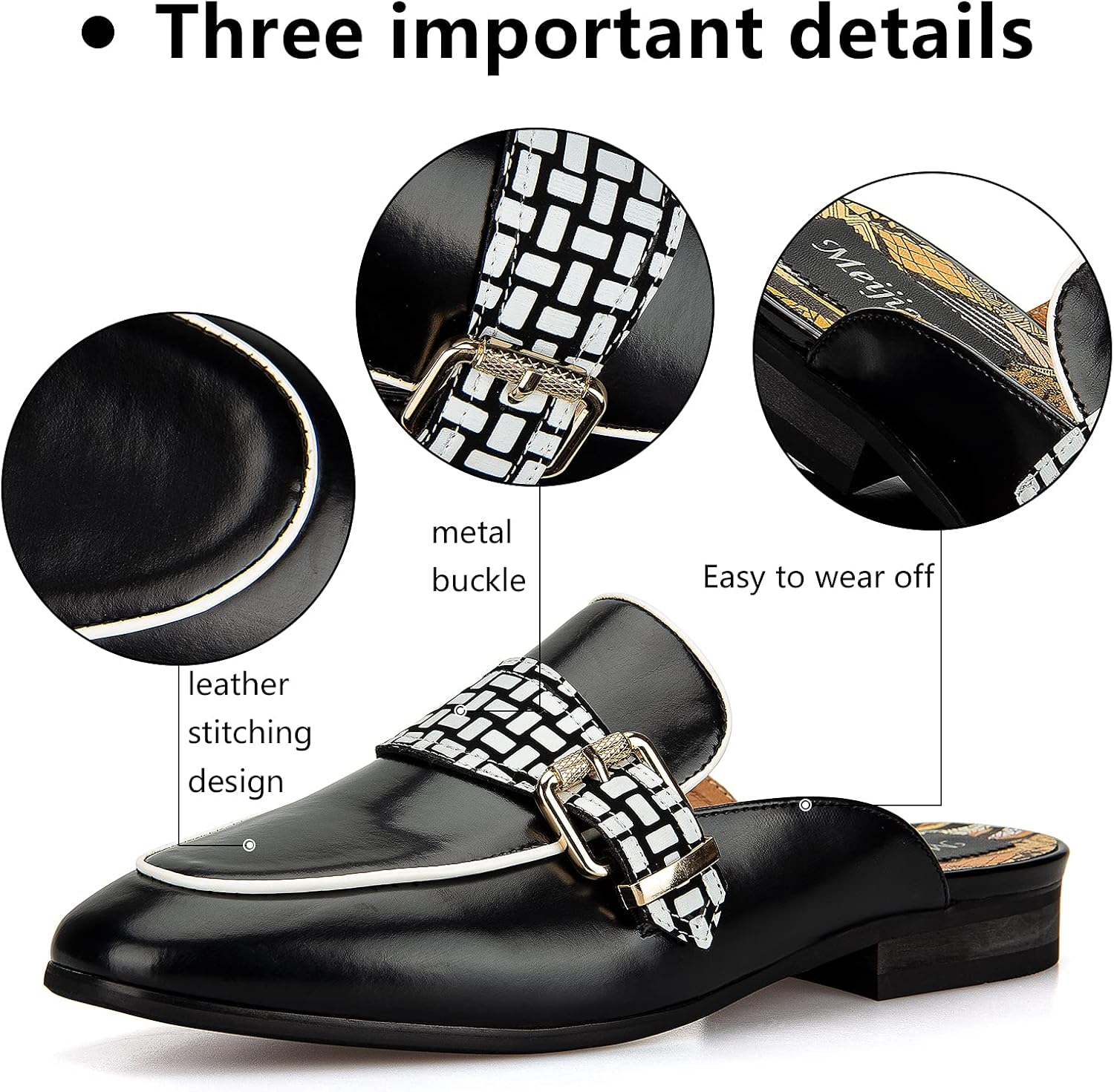Meijiana Men's Slippers Slip-O - Men'S Formal Wear Slippers 评论和价格