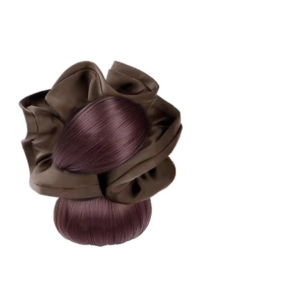 New Synthetic Hair Bun Claw Cl - Tie Bar Clip 评论和价格