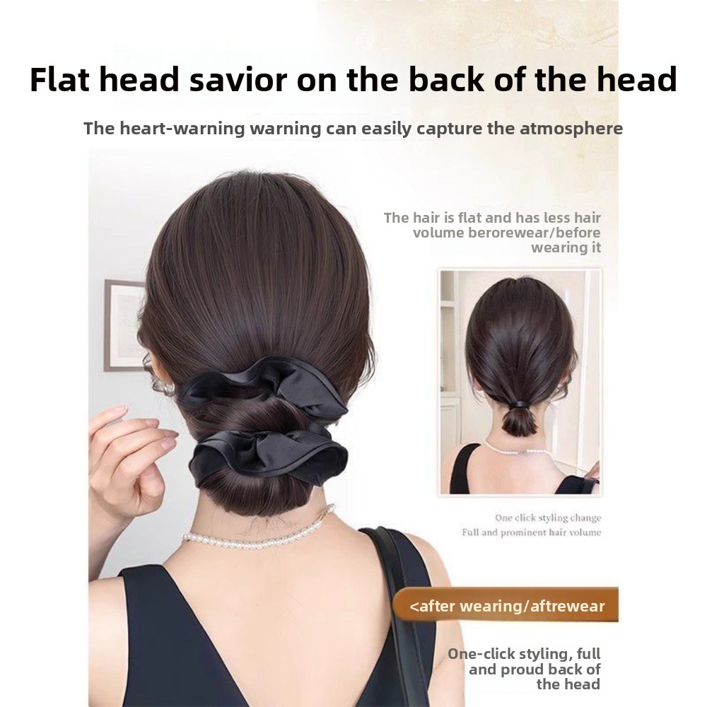 New Synthetic Hair Bun Claw Cl - Tie Bar Clip 评论和价格