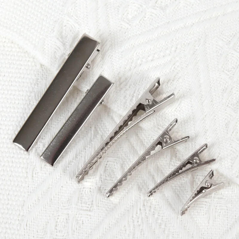 50PCS Metal Hair Clips Iron Du - Tie Bar Clip 评论和价格