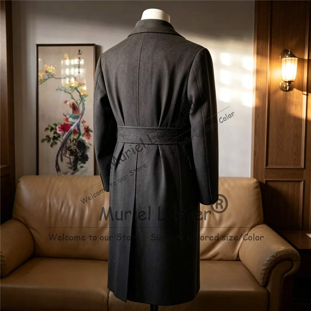 Vintage Men's Coat Jacket Long - Men Formal Wear With Coat 评论和价格