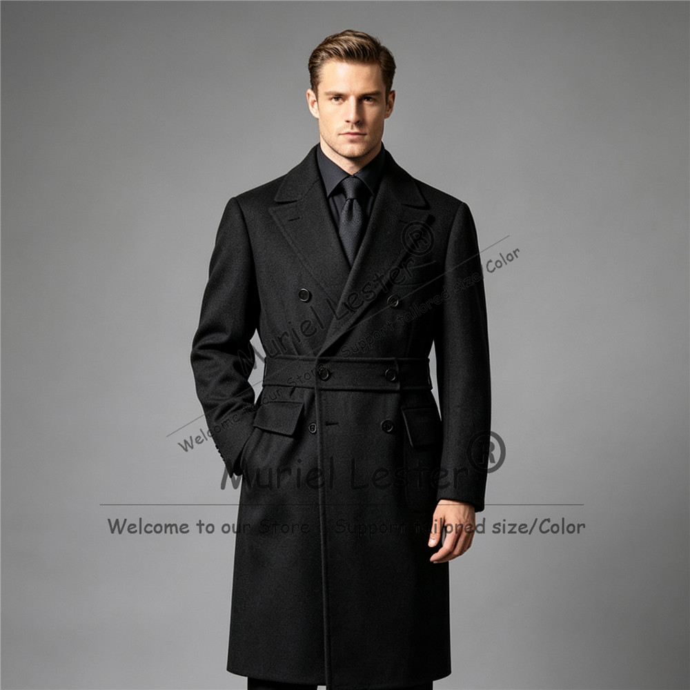 Vintage Men's Coat Jacket Long - Men Formal Wear With Coat 评论和价格