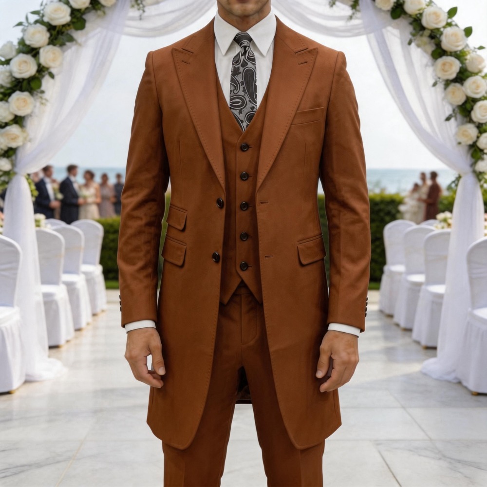 Slim Fit 3 Pieces Formal Men S - Men Formal Wear Dress 评论和价格