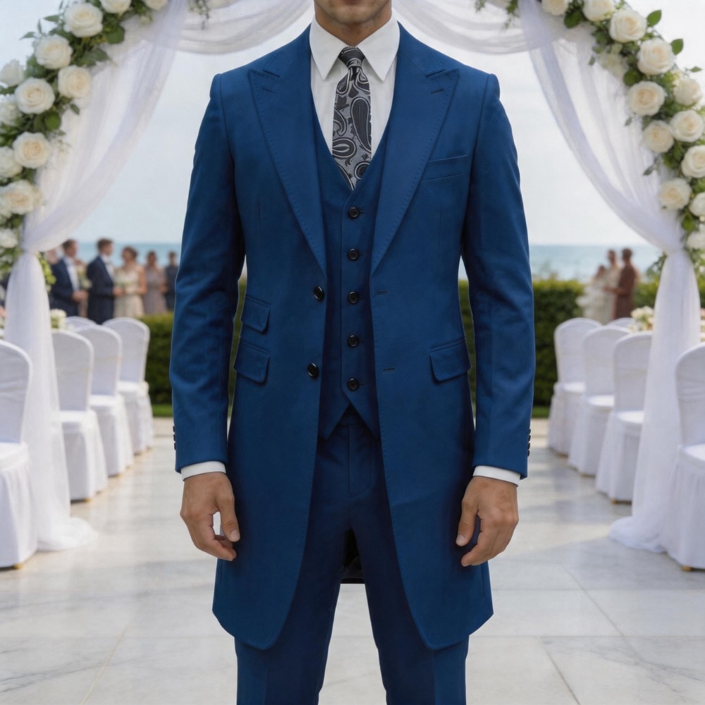 Slim Fit 3 Pieces Formal Men S - Men Formal Wear Dress 评论和价格