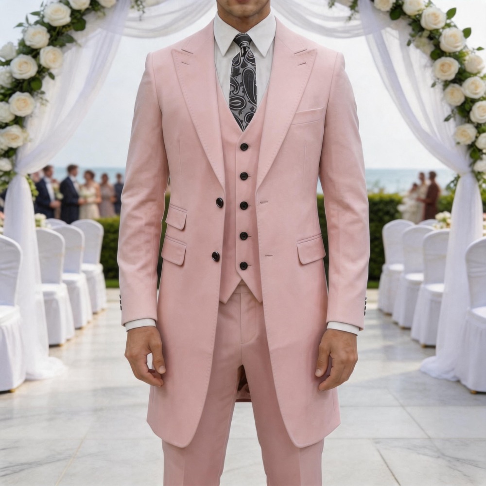 Slim Fit 3 Pieces Formal Men S - Men Formal Wear Dress 评论和价格