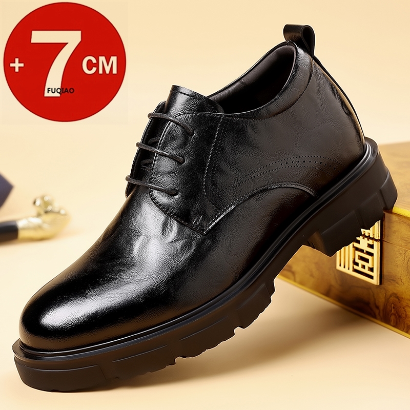 Men 7CM Elevator Business Shoe - Men'S Formal Wear Slippers 评论和价格