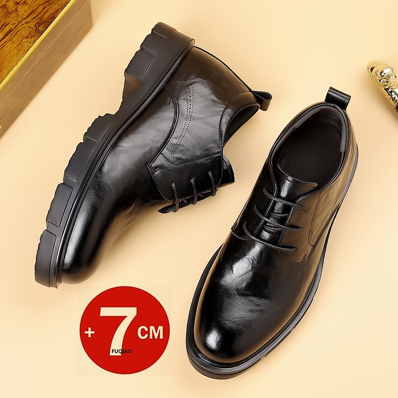Men 7CM Elevator Business Shoe - Men'S Formal Wear Slippers 评论和价格