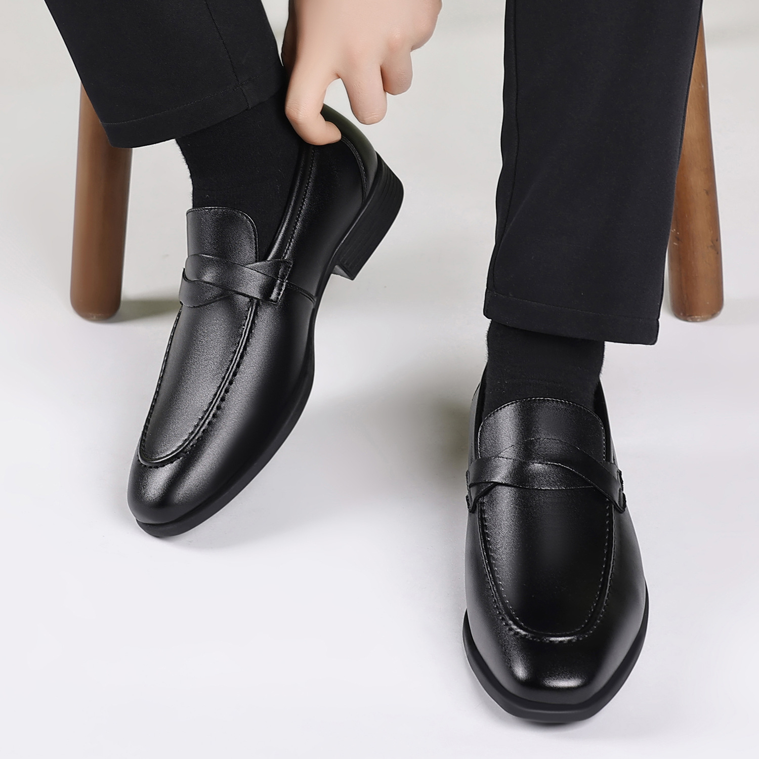 Men's leather shoes for formal - Men Formal Wear Dress 评论和价格