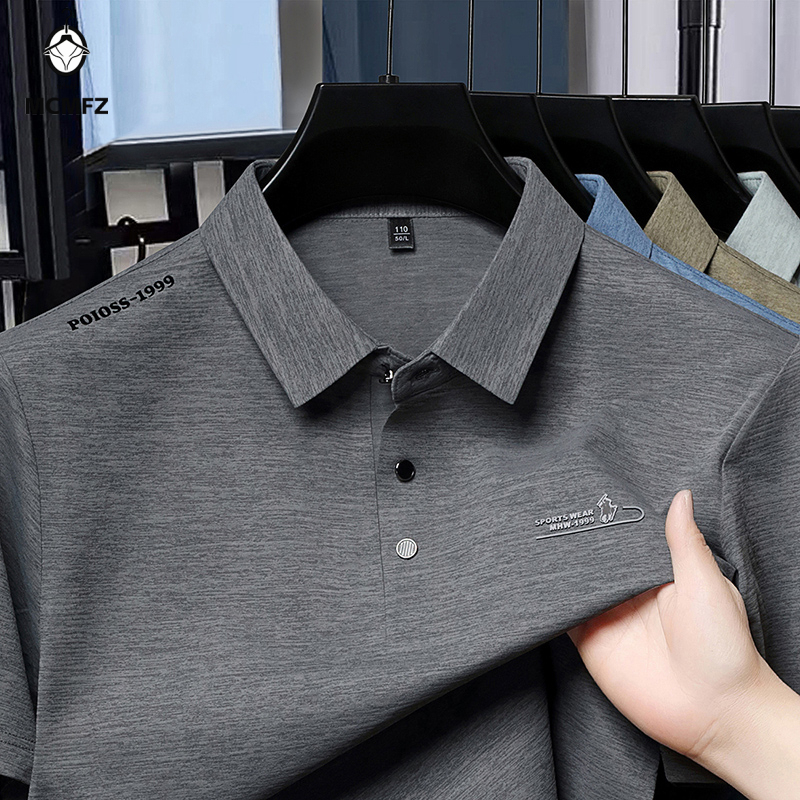Casual Men Short Sleeve Polo S - Young Men Formal Wear 评论和价格