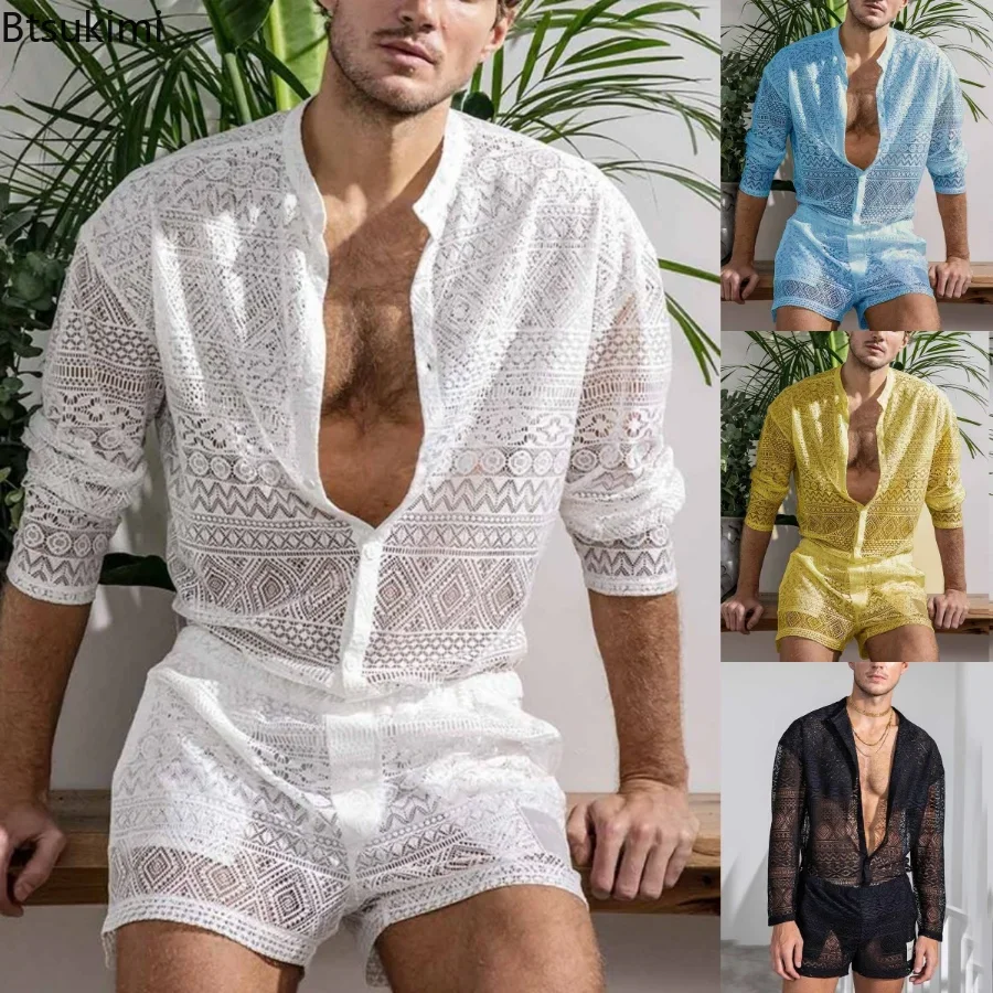 2026 Men's Summer Two Piece Su - Men'S Formal Beach Wear 评论和价格