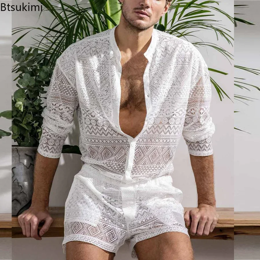 2026 Men's Summer Two Piece Su - Men'S Formal Beach Wear 评论和价格