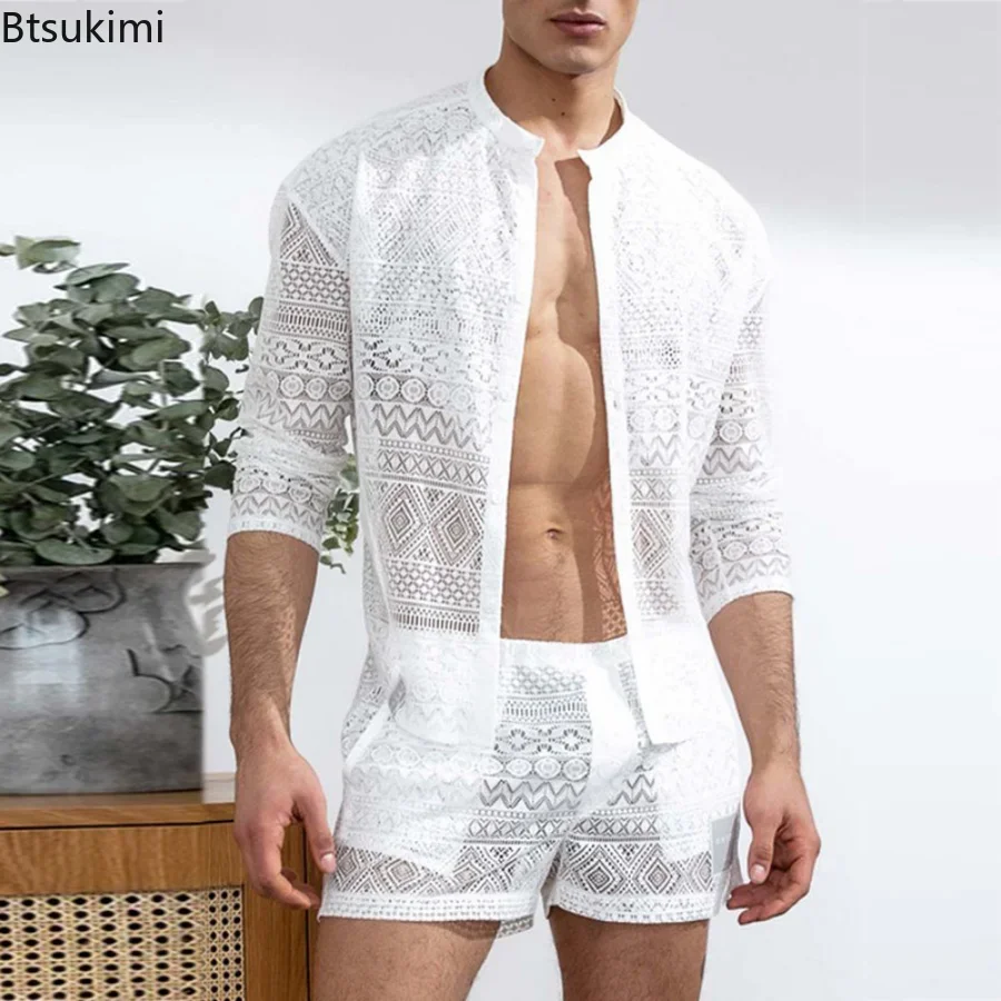 2026 Men's Summer Two Piece Su - Men'S Formal Beach Wear 评论和价格