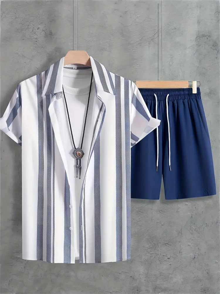 2024 Summer Men's Casual Commu - Men'S Formal Beach Wear 评论和价格