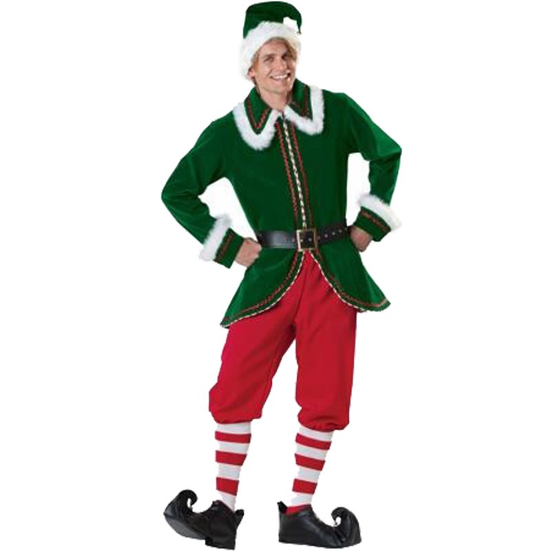 Santa Claus Costume Women Men  - Men Formal Wear Set 评论和价格