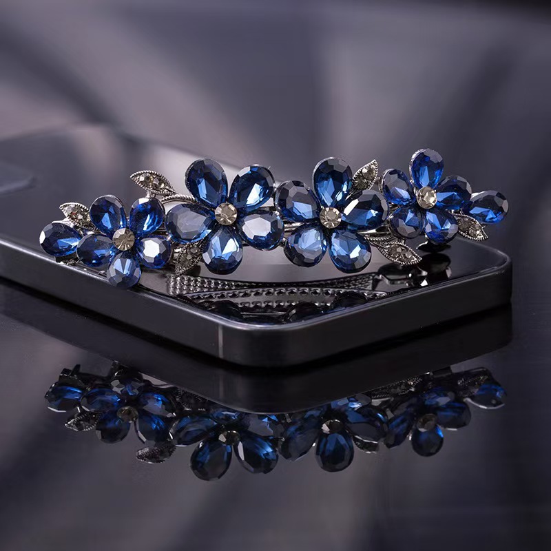 Elegant Black Rhinestone Cryst - Tie Bar Clip 评论和价格