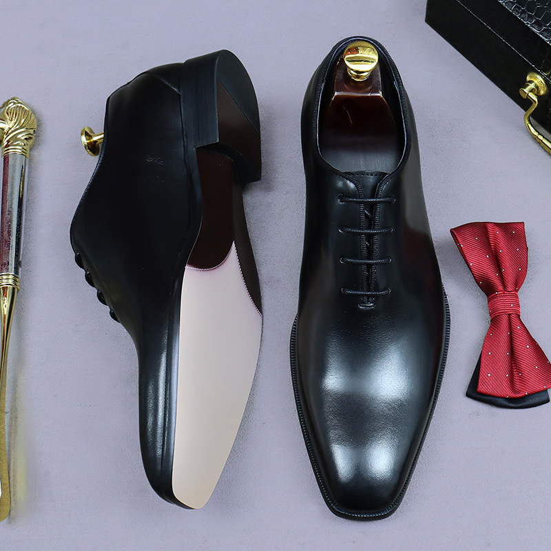 Designer Genuine Leather Mens  - Men Formal Wear Dress 评论和价格